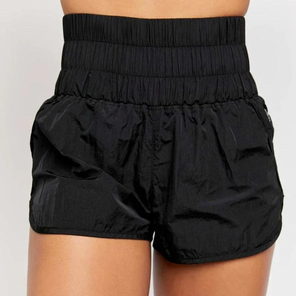 Free People Movement Black Running Shorts Size S